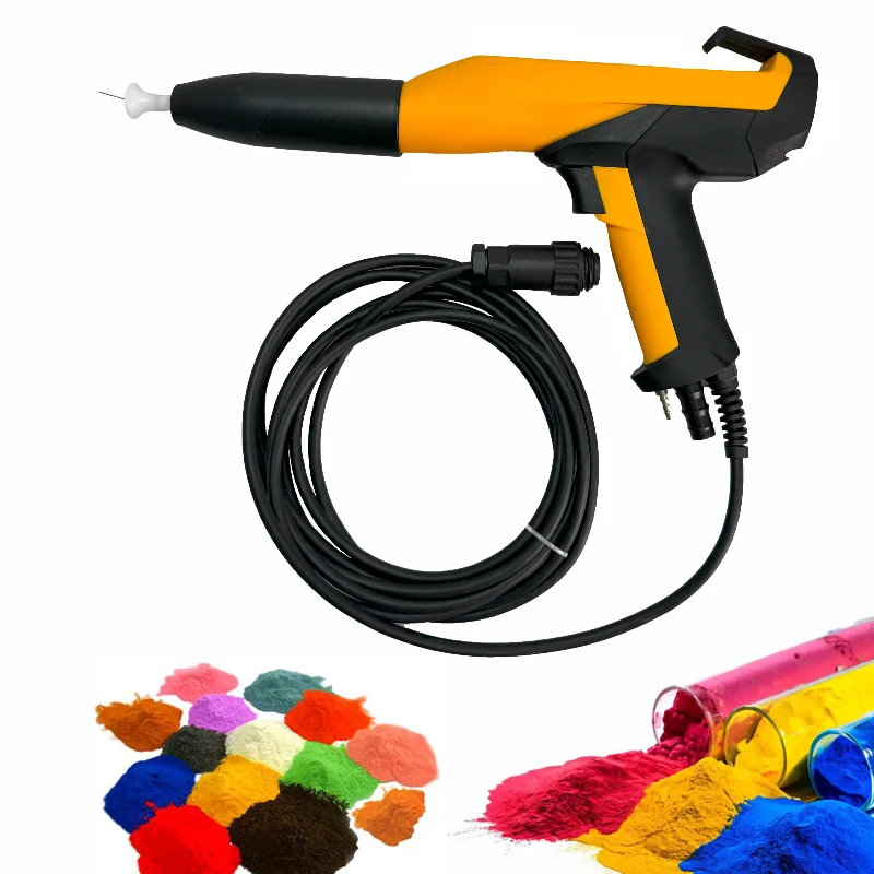 Electrostatic powder coating machinery construction spraying metal spray gun
Electrostatic powder coating machinery construction spraying metal spray gun