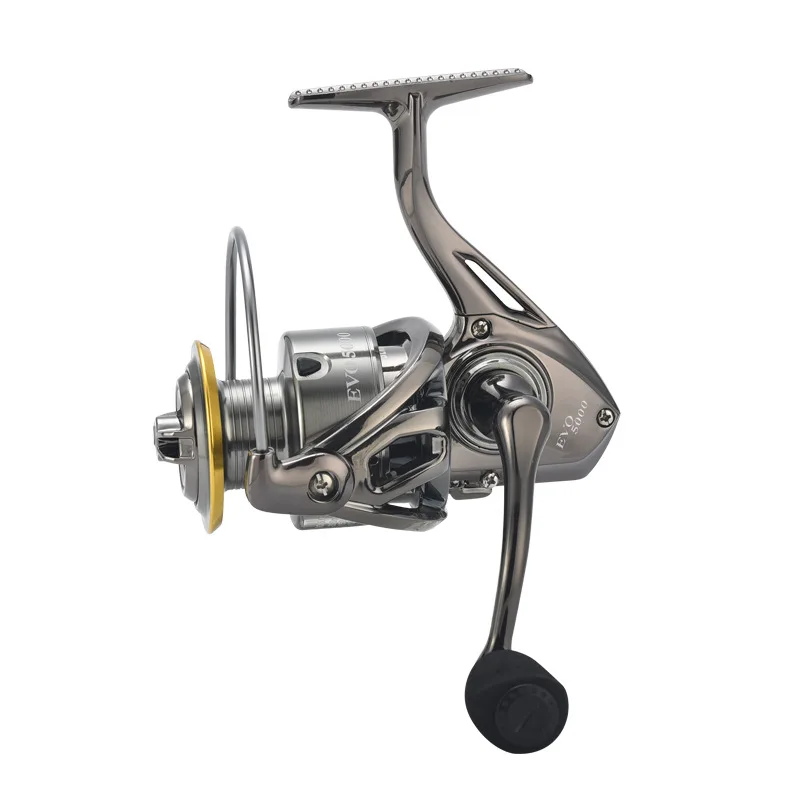 Fishing Reel EVO1000-7000 Series 13+1BB 5.0:1 Gear Ratio Spinning Reel 7KG Max Drag Metal Rocker Arm With Smooth Grip PIll
Fishing Reel EVO1000-7000 Series 13+1BB 5.0:1 Gear Ratio Spinning Reel 7KG Max Drag Metal Rocker Arm With Smooth Grip PIll