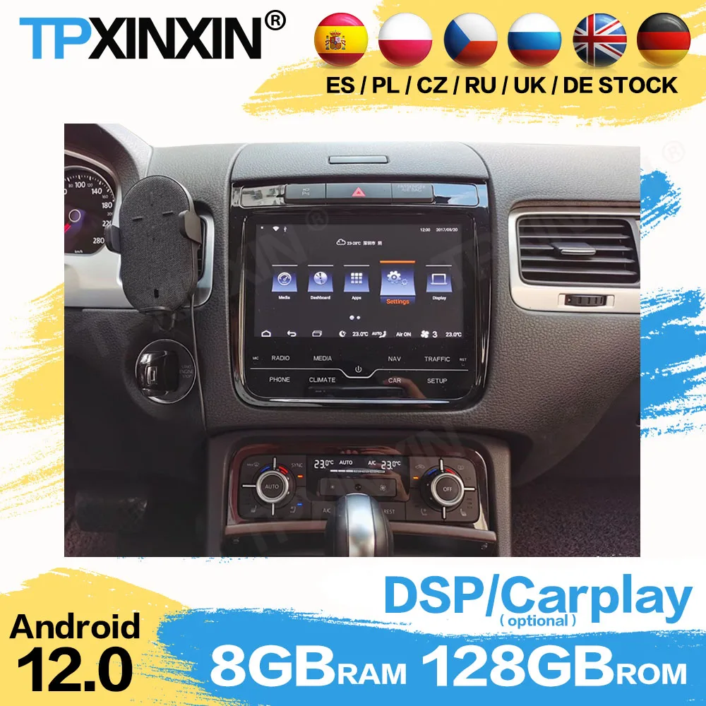 Автомагнитола 2 Din, стереоприемник Android 12,0 для VW Touareg 2011 2012 2013 2014 2015 2016 2017, головное устройство с GPS-Навигатором
Автомагнитола 2 Din, стереоприемник Android 12,0 для VW Touareg 2011 2012 2013 2014 2015 2016 2017, головное устройство с GPS-Навигатором