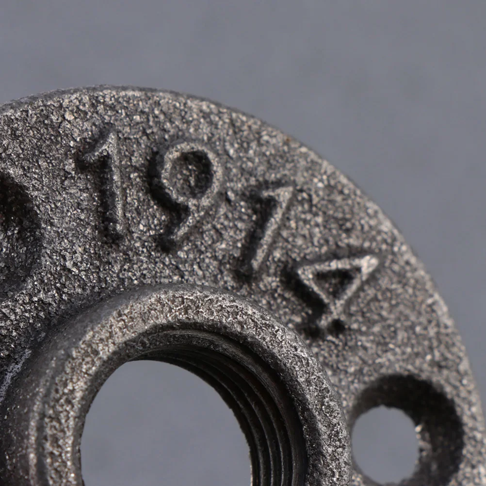 12pcs 1/2" Black Floor Flange Cast Iron Pipe Fitting For Wall Mounting Plumbing Fixtures Industrial Furniture Connectors
12pcs 1/2" Black Floor Flange Cast Iron Pipe Fitting For Wall Mounting Plumbing Fixtures Industrial Furniture Connectors