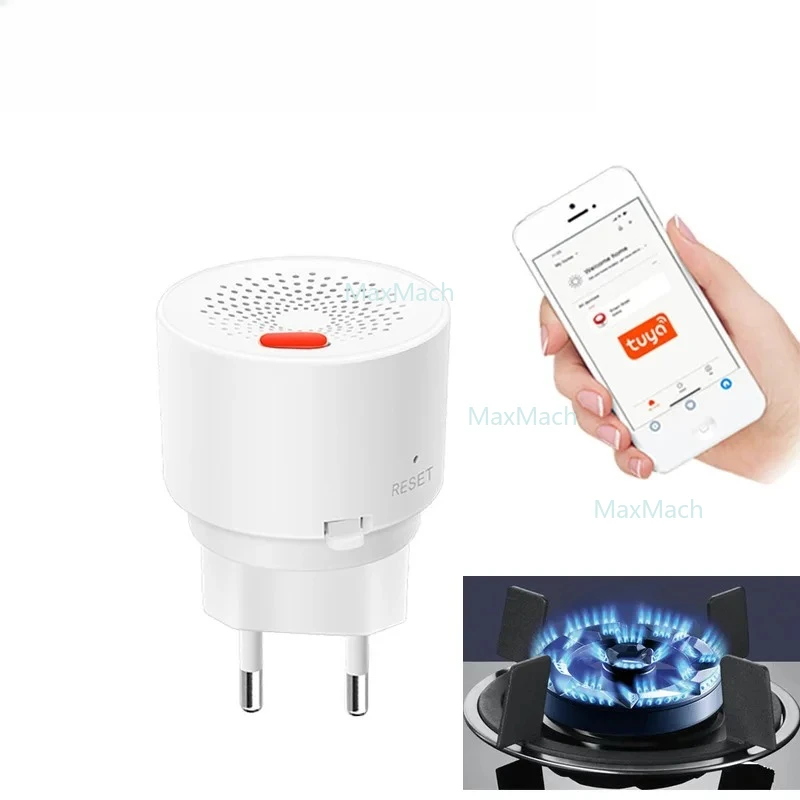 EU US UK Tuya Smart Zigbee Gas Leak Detector Wireless LPG Natural Gas Methane Leakage Sensor For Household Kitchen Alarm System
EU US UK Tuya Smart Zigbee Gas Leak Detector Wireless LPG Natural Gas Methane Leakage Sensor For Household Kitchen Alarm System