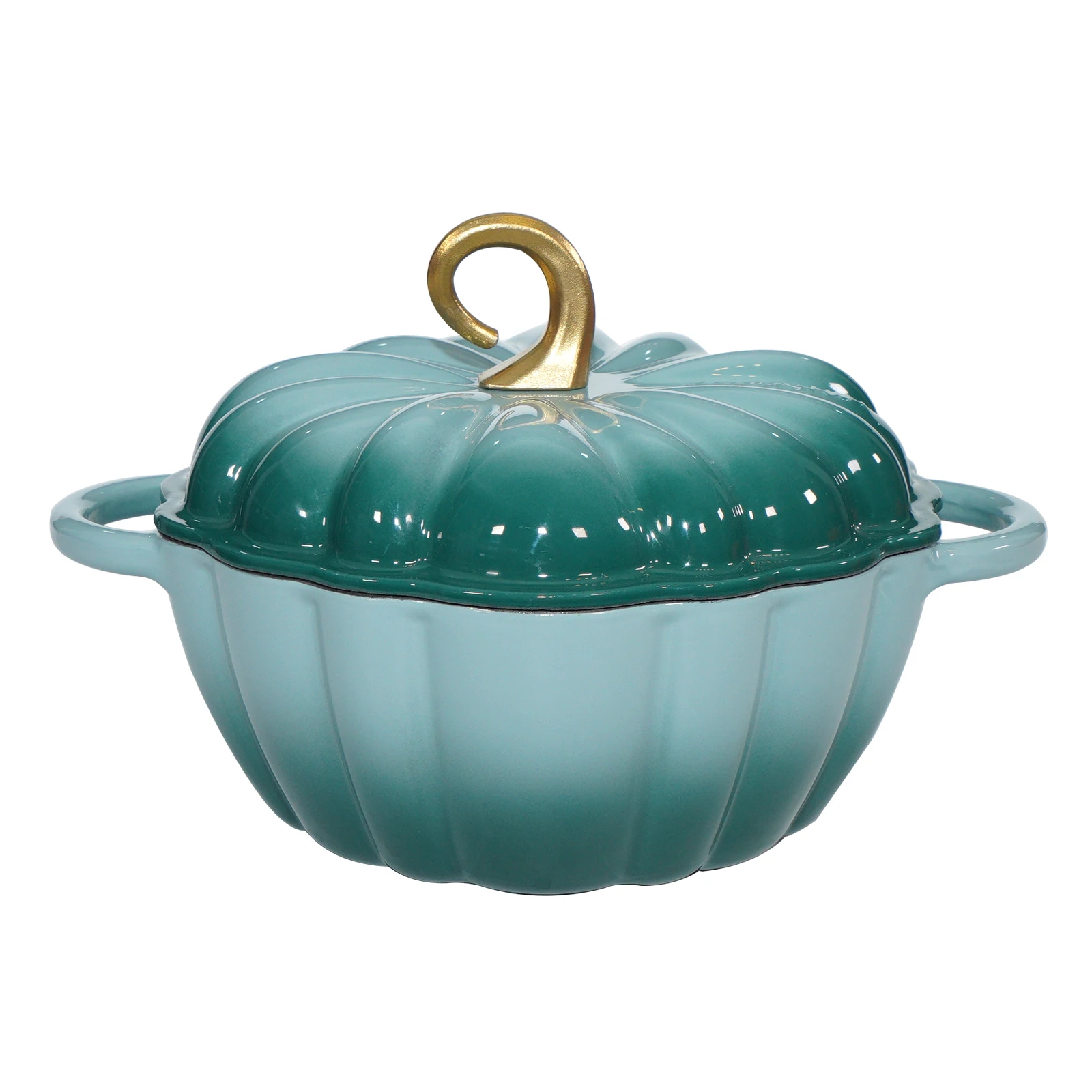 Pumpkin Dutch Oven 4.5 QT With Lid Cyan Enamel Cast Iron Cooking Pot Shape Soup Pot Serves 3-5 Christmas Thanksgiving Decor Gift
Pumpkin Dutch Oven 4.5 QT With Lid Cyan Enamel Cast Iron Cooking Pot Shape Soup Pot Serves 3-5 Christmas Thanksgiving Decor Gift
