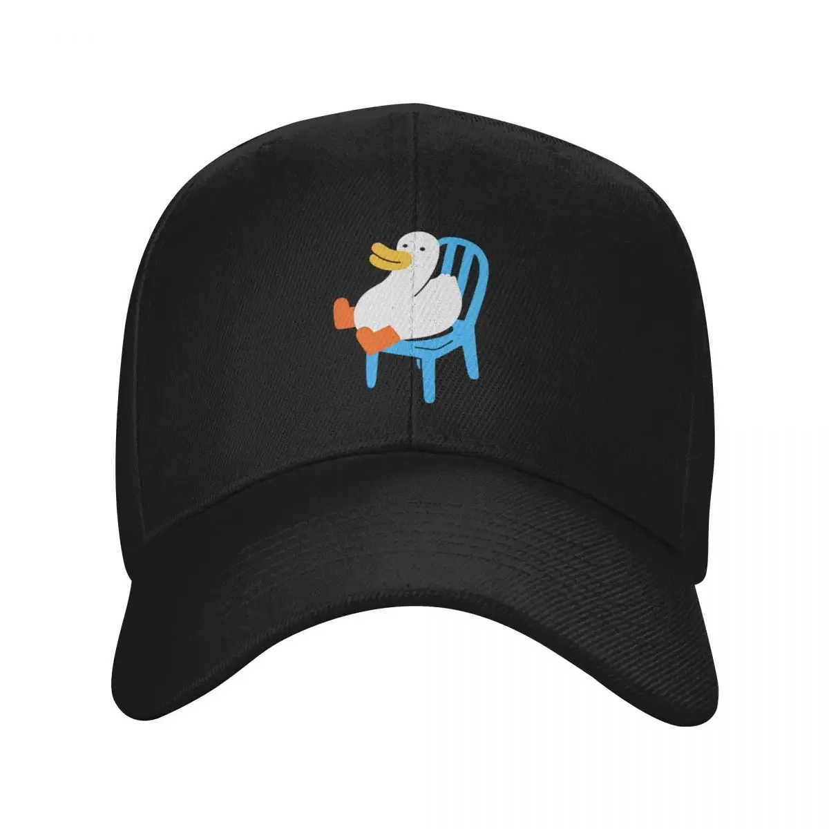 Duck Sitting in a Chair Baseball Cap Male hat Custom Cap Hood Hat Man For The Sun Women Men's
Duck Sitting in a Chair Baseball Cap Male hat Custom Cap Hood Hat Man For The Sun Women Men's