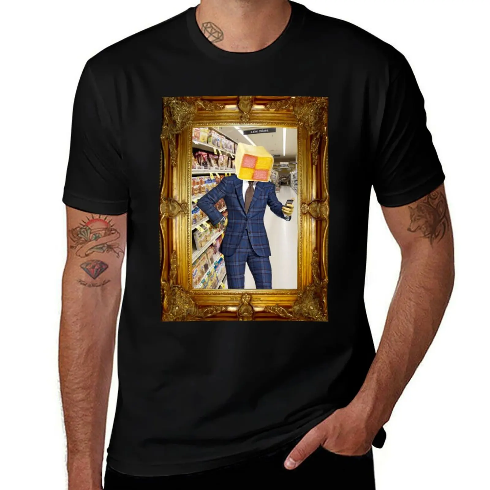 Battenberg Man in Vintage Frame T-Shirt cotton t shirt pack printed t shirts for man t shirt man plain T-Shirt
Battenberg Man in Vintage Frame T-Shirt cotton t shirt pack printed t shirts for man t shirt man plain T-Shirt