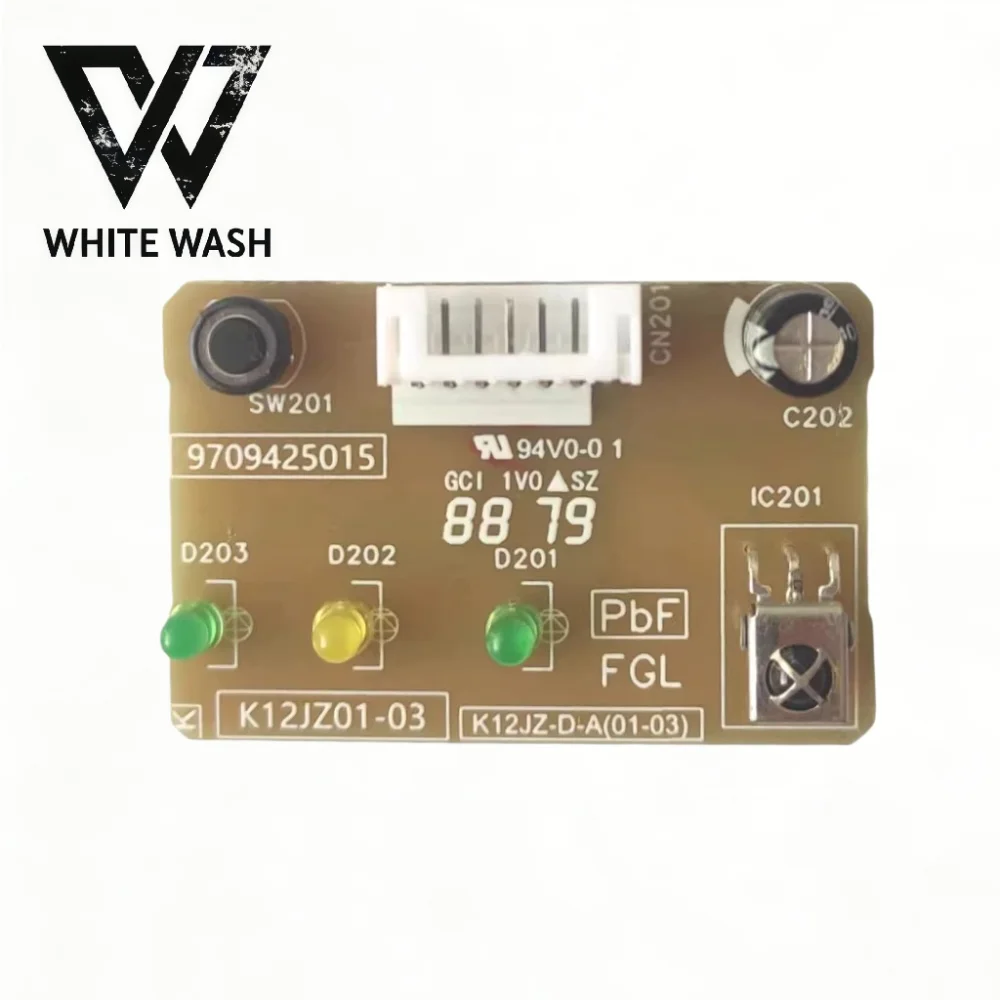 New Air Conditioner Remote Control Signal Reception Board K12JZ-D-A(01-03) Button 9709425015 Air Conditioner Main Board
New Air Conditioner Remote Control Signal Reception Board K12JZ-D-A(01-03) Button 9709425015 Air Conditioner Main Board