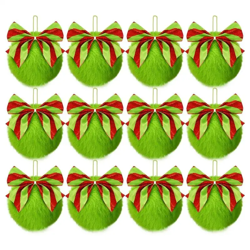 12Pcs 8CM Lime Green Christmas Balls Pompom Ball Christmas Tree Pendant Festive atmosphere Ornaments for Home Decor 2025 Gifts
12Pcs 8CM Lime Green Christmas Balls Pompom Ball Christmas Tree Pendant Festive atmosphere Ornaments for Home Decor 2025 Gifts