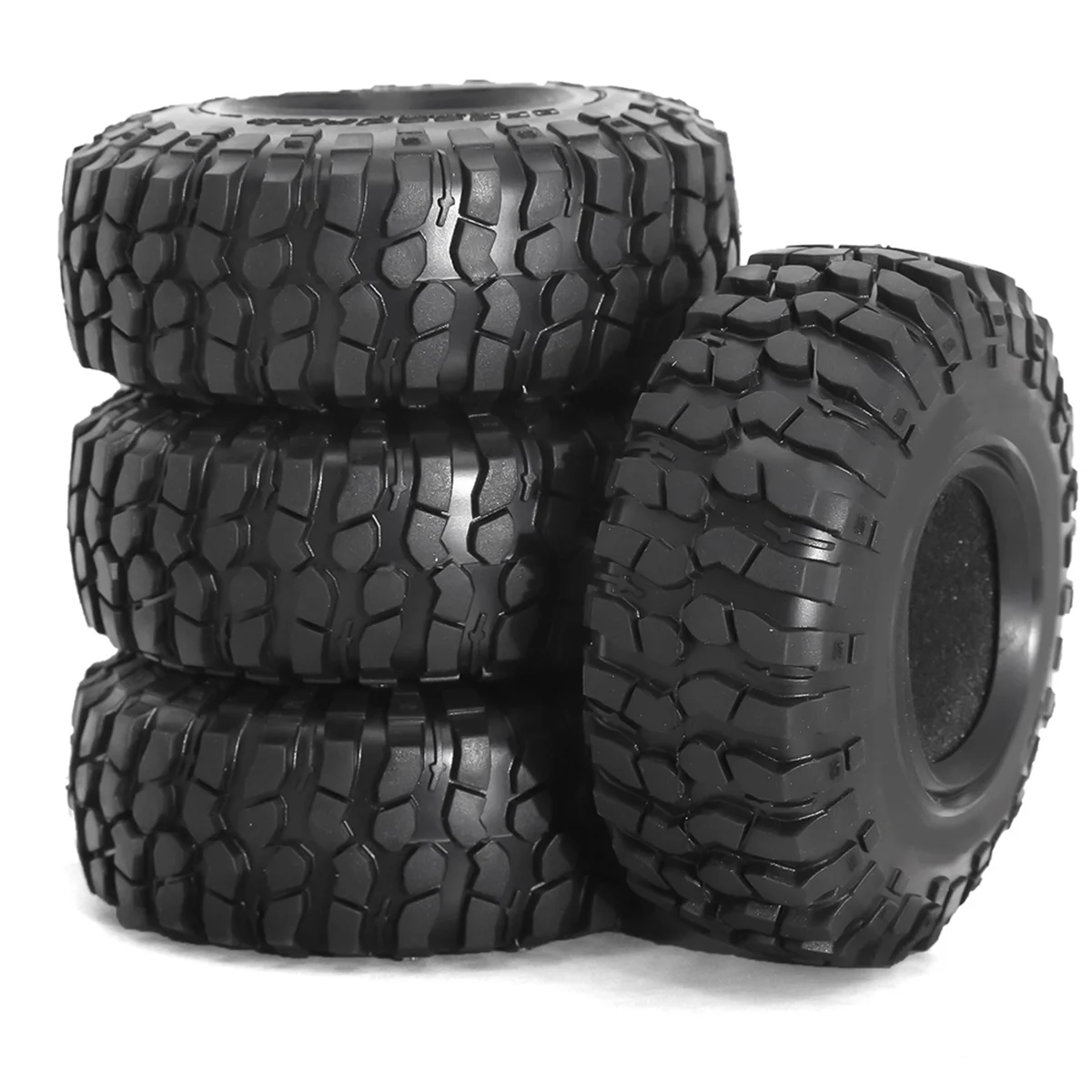 Y34A 4PCS 1.9 Inch Universal Climbing Tire 106mm Rock Terrain Tire with Inner Liner for 1/10 Rc Crawler
Y34A 4PCS 1.9 Inch Universal Climbing Tire 106mm Rock Terrain Tire with Inner Liner for 1/10 Rc Crawler