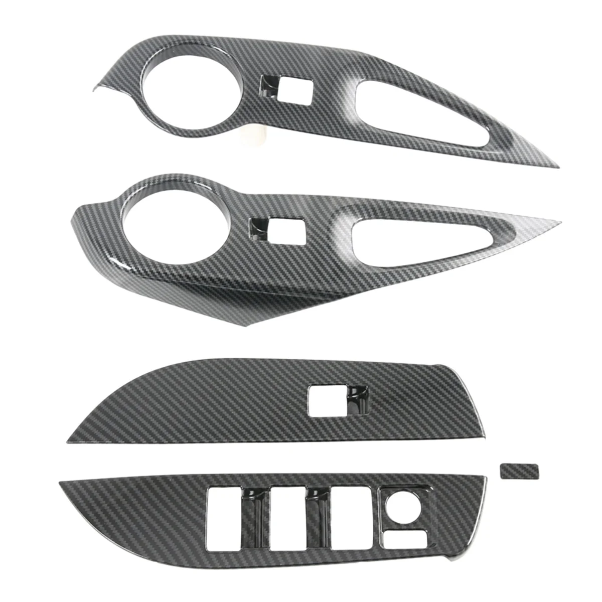 Car Window Switch Panel Cover Window Lift Control Trim Sticker for Toyota Corolla Cross 2020 LHD Carbon Fiber
Car Window Switch Panel Cover Window Lift Control Trim Sticker for Toyota Corolla Cross 2020 LHD Carbon Fiber