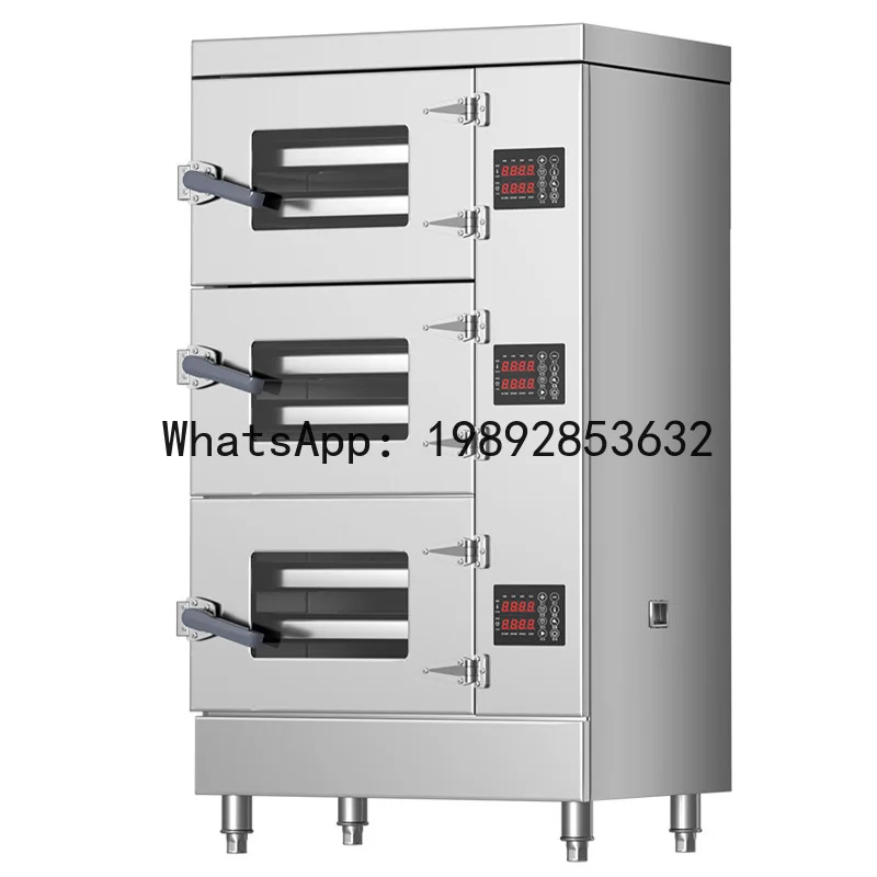 Three-door steamer with transparent window, steam cabinet, hotel canteen, smart electric hot seafood stew, soup and rice steamer
Three-door steamer with transparent window, steam cabinet, hotel canteen, smart electric hot seafood stew, soup and rice steamer