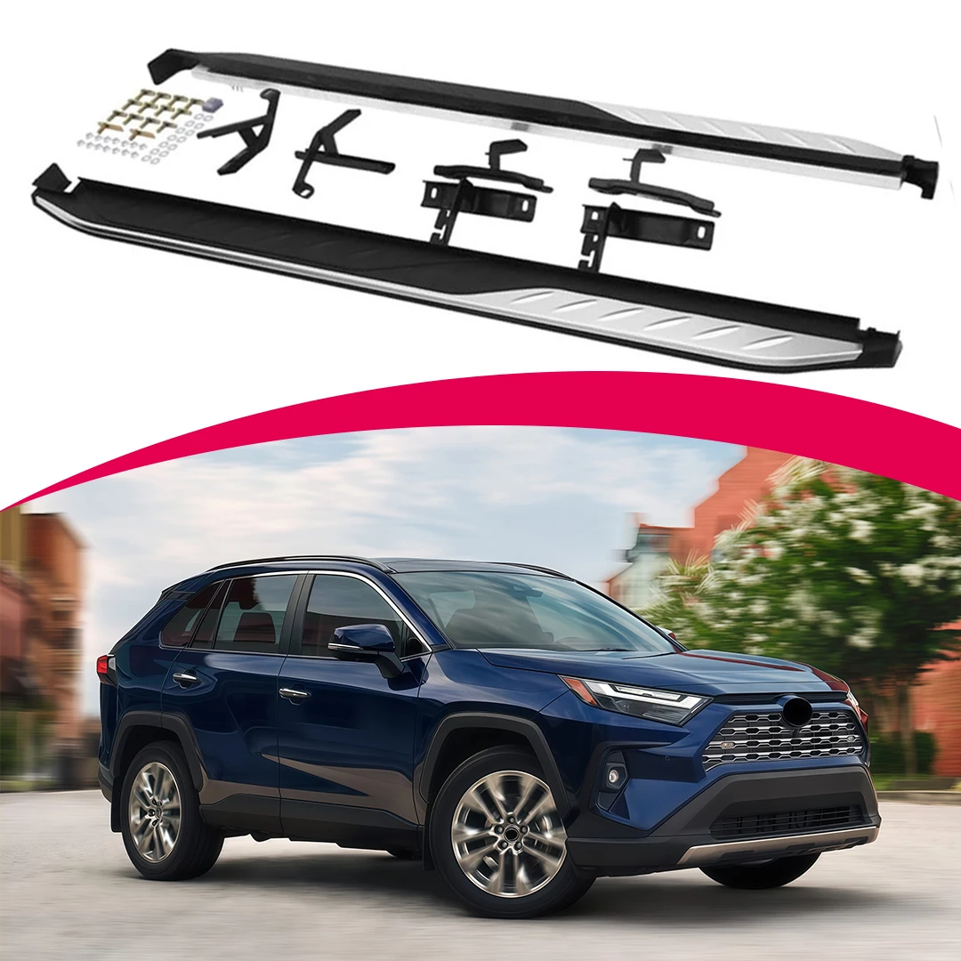 2Pcs Fixed Running Boards Fixed Side Steps fits for Toyota RAV4 RAV-4 2019-2024 2025 Foot Step Textured Anti-Slip
2Pcs Fixed Running Boards Fixed Side Steps fits for Toyota RAV4 RAV-4 2019-2024 2025 Foot Step Textured Anti-Slip