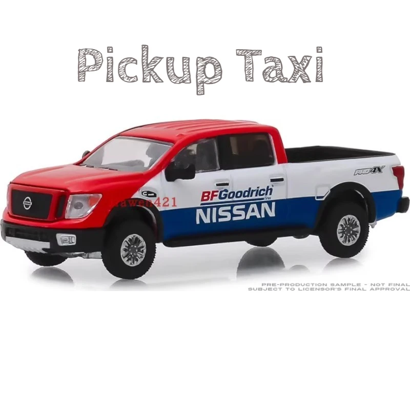 Мини-модель из сплава, оригинальная упаковка, Greenlight 1:64 Tokyo Series 6-2018 Nissan Pickup Taxi Head, игрушка, небольшой подарок
Мини-модель из сплава, оригинальная упаковка, Greenlight 1:64 Tokyo Series 6-2018 Nissan Pickup Taxi Head, игрушка, небольшой подарок
