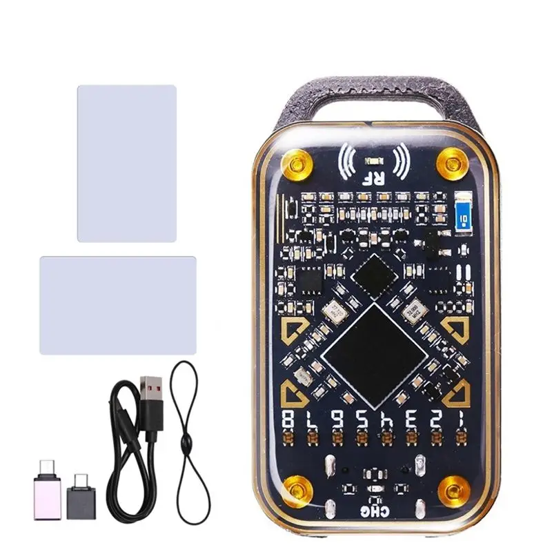 В наличии: Ультра-современный считыватель RFID-чипов Chameleon, эмулятор смарт-карт, дубликатор NFC + карты CUID/UID 125K 13.56 МГц, считыватель ID/IC-карт
В наличии: Ультра-современный считыватель RFID-чипов Chameleon, эмулятор смарт-карт, дубликатор NFC + карты CUID/UID 125K 13.56 МГц, считыватель ID/IC-карт