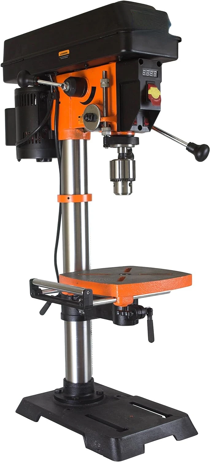 4214T 5-Amp 12-Inch Variable Speed Cast Iron Benchtop Drill Press with Laser and Work Light
4214T 5-Amp 12-Inch Variable Speed Cast Iron Benchtop Drill Press with Laser and Work Light