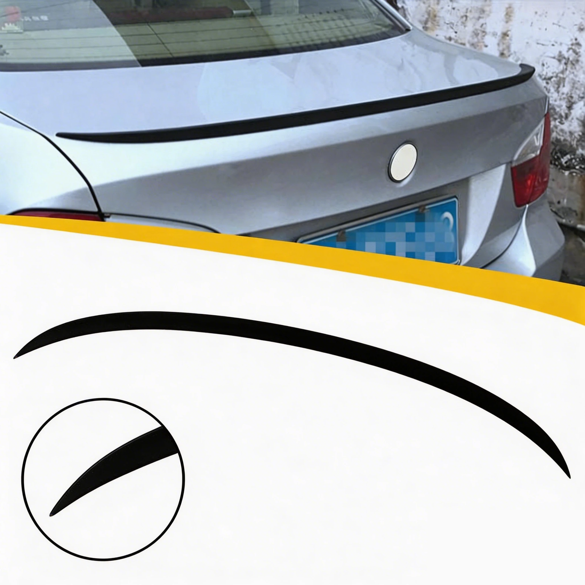 High quality rear wingProfessional Car Spoilers Factory ABS Plastic Carbon Fiber MP Rear Ducktail Trunk Lip Spoiler for BMW 3 Se
High quality rear wingProfessional Car Spoilers Factory ABS Plastic Carbon Fiber MP Rear Ducktail Trunk Lip Spoiler for BMW 3 Se