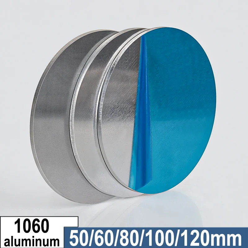 50/60/80/100/120mm Aluminum Round Disc 0.5mm~10mm Thick 1060 Pure Aluminum Sheet for DIY Craft Metal Crafting
50/60/80/100/120mm Aluminum Round Disc 0.5mm~10mm Thick 1060 Pure Aluminum Sheet for DIY Craft Metal Crafting