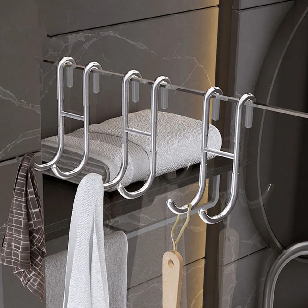2pcs Bathroom Shower Door Hook Heavy Duty Stainless Steel Towel Holder Rack ganizer Bathrooms 304 Material Wide Uses
2pcs Bathroom Shower Door Hook Heavy Duty Stainless Steel Towel Holder Rack ganizer Bathrooms 304 Material Wide Uses