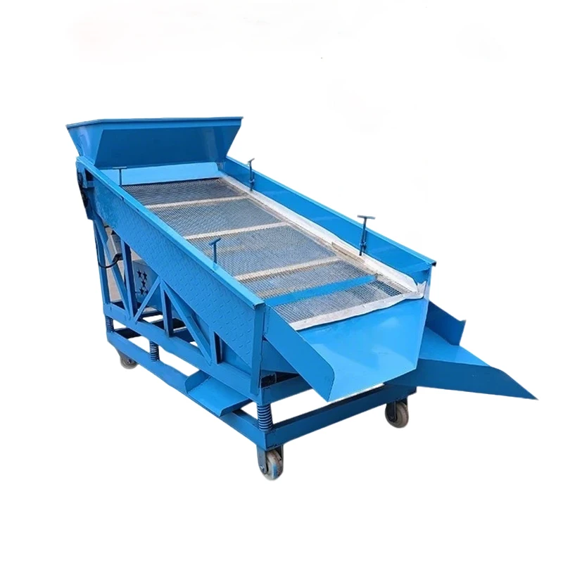 Small Motorized High Productivity Peanut Vibrating Screen Separator With 300-1000kg/h Capacity And 70kw Power
Small Motorized High Productivity Peanut Vibrating Screen Separator With 300-1000kg/h Capacity And 70kw Power