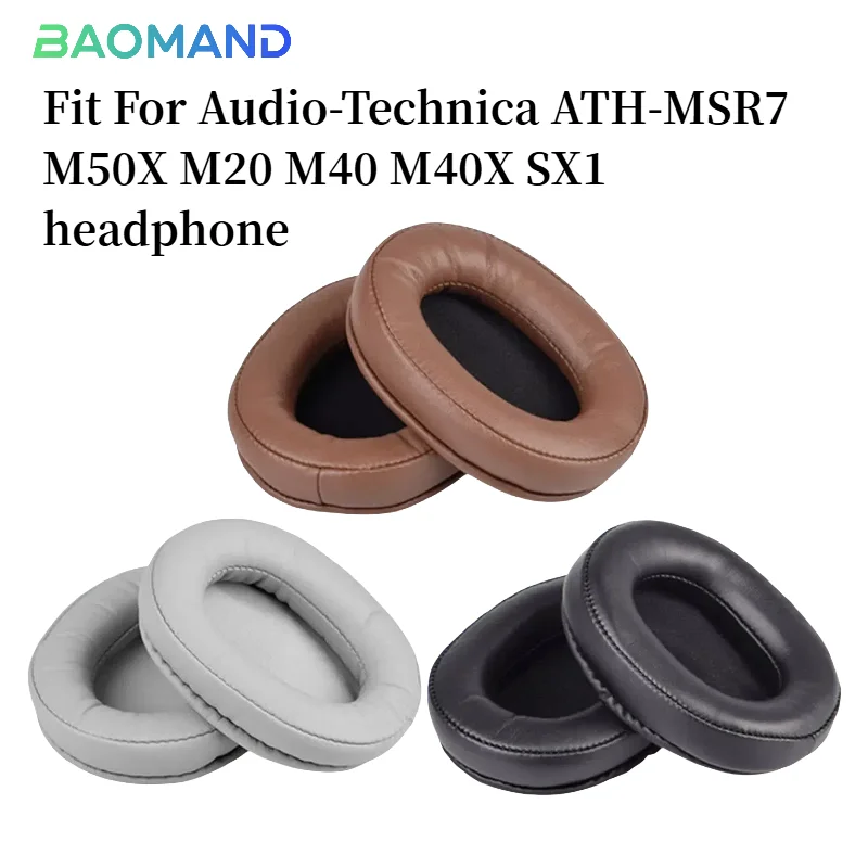 Replacement Earpads For Audio-Technica ATH-MSR7 M50X M20 M40 M40X SX1 Headphones Softer Protein Leather Earpads High Quality
Replacement Earpads For Audio-Technica ATH-MSR7 M50X M20 M40 M40X SX1 Headphones Softer Protein Leather Earpads High Quality