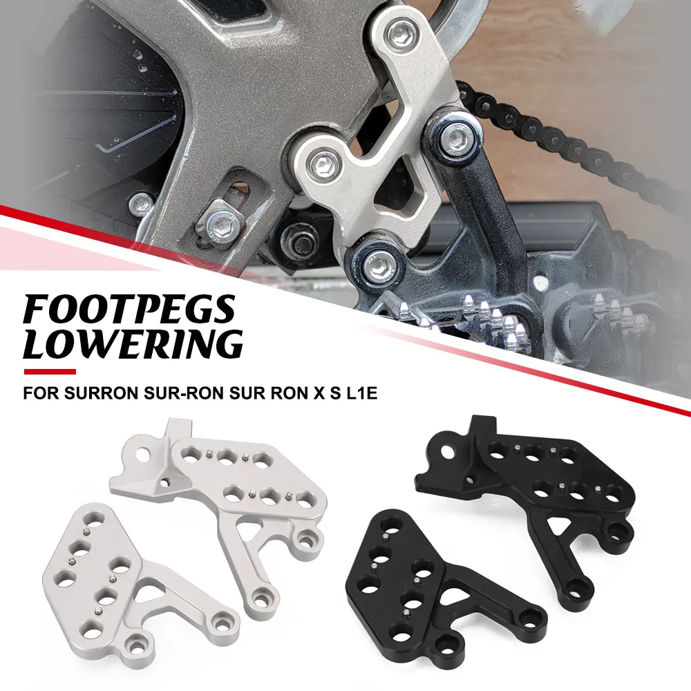 Segway x260/ X160 Passenger Footrest Lowering Relocation Rider Foot Pegs Footpeg Lowering Kit For Surron Sur-Ron Sur Ron X S L1E
Segway x260/ X160 Passenger Footrest Lowering Relocation Rider Foot Pegs Footpeg Lowering Kit For Surron Sur-Ron Sur Ron X S L1E