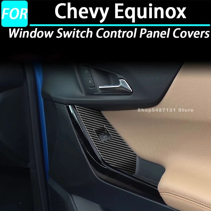 Car Window Switch Control Panel Covers Trim for Chevy Equinox Interior Accessories 2025 for Left Hand Drive
Car Window Switch Control Panel Covers Trim for Chevy Equinox Interior Accessories 2025 for Left Hand Drive