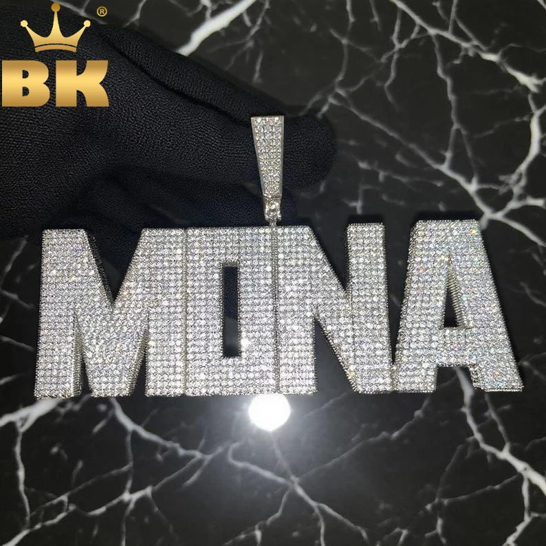 TBTK Custom Big Size Initial Letters Pendant Micro Paved Out CZ Name Necklace Personalized Fashion Jewelry for Gift
TBTK Custom Big Size Initial Letters Pendant Micro Paved Out CZ Name Necklace Personalized Fashion Jewelry for Gift