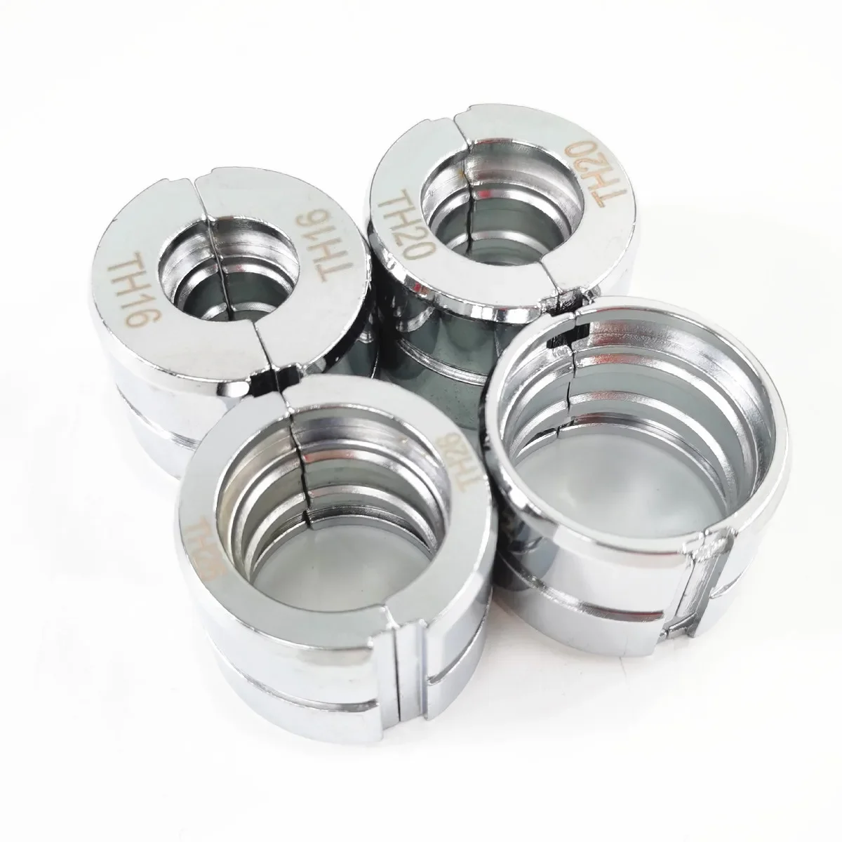 TH mould 16, 20, 25,26, 32mm Pipe Crimping Tool Jaws CW-1632 and GC-1525 hydraulic pressure pipe clamp mould GC-1632 TH Type Die
TH mould 16, 20, 25,26, 32mm Pipe Crimping Tool Jaws CW-1632 and GC-1525 hydraulic pressure pipe clamp mould GC-1632 TH Type Die
