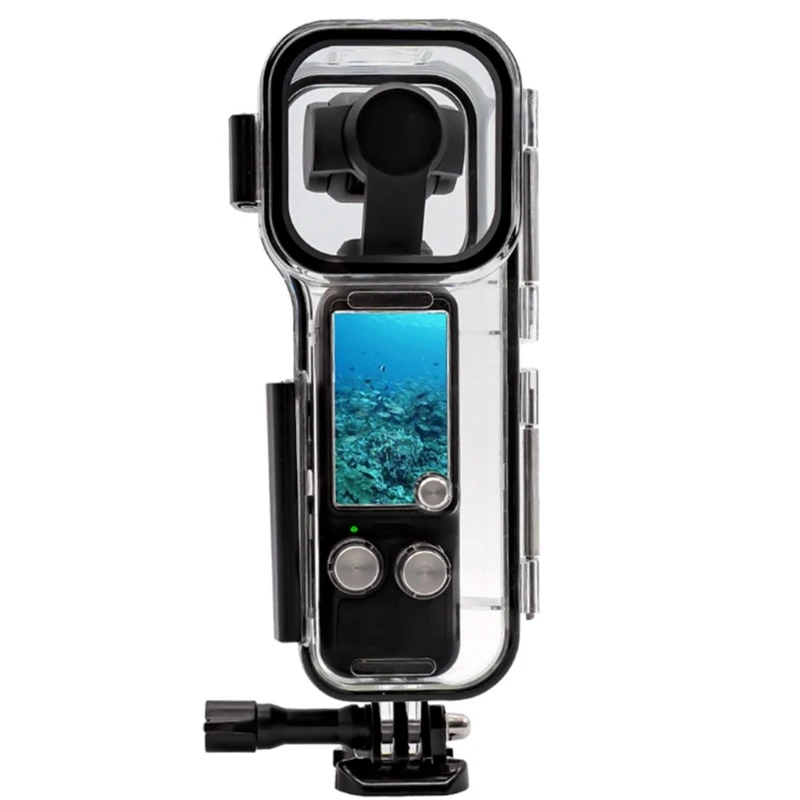 Waterproof Housing Case for Pocket 147ft/45m Protective Housing Case Action Camera Underwater Diving Accessory
Waterproof Housing Case for Pocket 147ft/45m Protective Housing Case Action Camera Underwater Diving Accessory