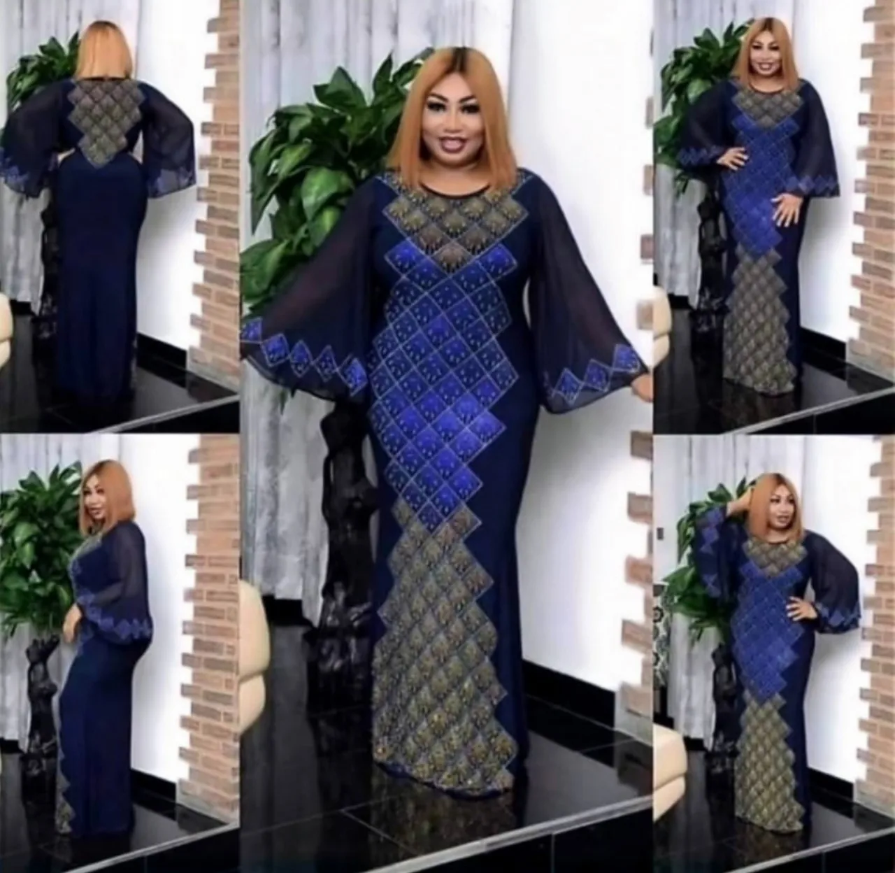 2023 Autumn African Dresses for Women African Femme Dashiki Abaya Diamonds Maxi Dress Africa Clothes Ankara Dresses
2023 Autumn African Dresses for Women African Femme Dashiki Abaya Diamonds Maxi Dress Africa Clothes Ankara Dresses