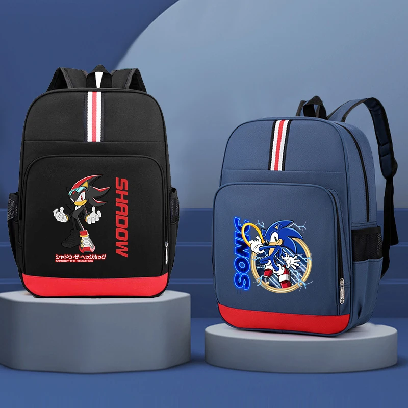 Sonics Merch Student Backpack Hot Game Figure Primary Schoolbags Cartoon Shadow Cute Book Bags Trend Birthday Gift
Sonics Merch Student Backpack Hot Game Figure Primary Schoolbags Cartoon Shadow Cute Book Bags Trend Birthday Gift