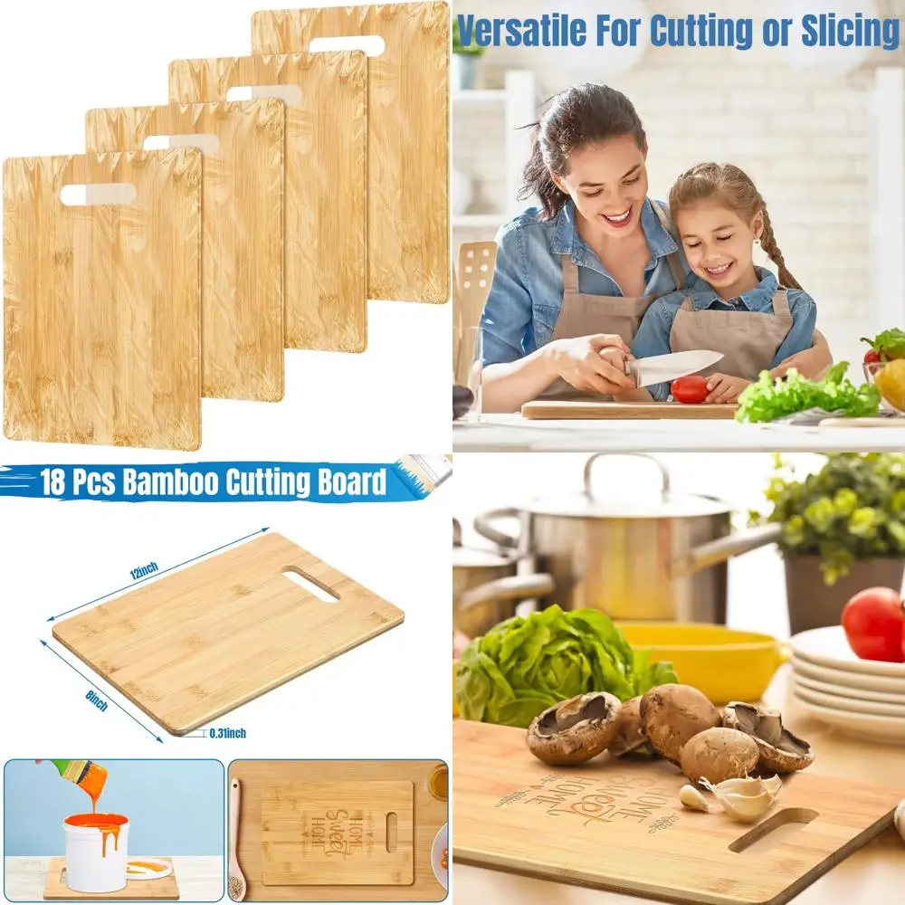 Large Cutting Boards Set of 18 for Bulk, Plain, Blanks, Ideal for Laser Engraving, Personalized Kitchen Accessories
Large Cutting Boards Set of 18 for Bulk, Plain, Blanks, Ideal for Laser Engraving, Personalized Kitchen Accessories