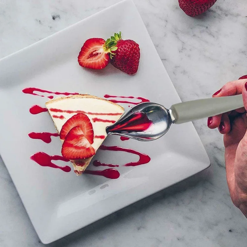 1Pc Culinary Drawing Spoons Chef Pencil Sauce Painting Spoon Chocolate Cream Sauce Cake Decoration Spoons Kitchen Accessories
1Pc Culinary Drawing Spoons Chef Pencil Sauce Painting Spoon Chocolate Cream Sauce Cake Decoration Spoons Kitchen Accessories