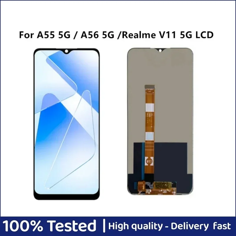 6,5 ''для OPPO A55 5G/A56 5G ЖК-дисплей PEMM00 PFVM10 Сенсорный экран Digiziter для Realme V11 5G ЖК-дисплей
6,5 ''для OPPO A55 5G/A56 5G ЖК-дисплей PEMM00 PFVM10 Сенсорный экран Digiziter для Realme V11 5G ЖК-дисплей