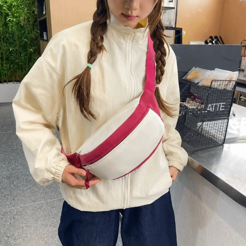Casual Style Canvas Women's Crossbody Bag Adjustable Strap Compact Size Men's Chest Bag Sling Design Waist Bag For Running
Casual Style Canvas Women's Crossbody Bag Adjustable Strap Compact Size Men's Chest Bag Sling Design Waist Bag For Running