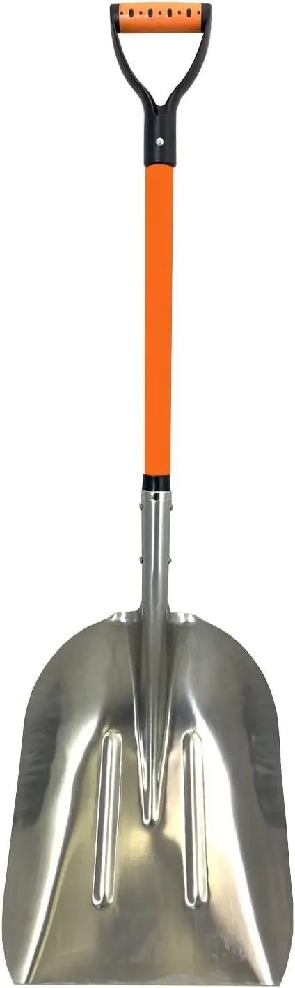 48-Inch Aluminum Snow Shovel with Wide Blade and Ergonomic D-Grip Handle for Easy Snow Removal
48-Inch Aluminum Snow Shovel with Wide Blade and Ergonomic D-Grip Handle for Easy Snow Removal