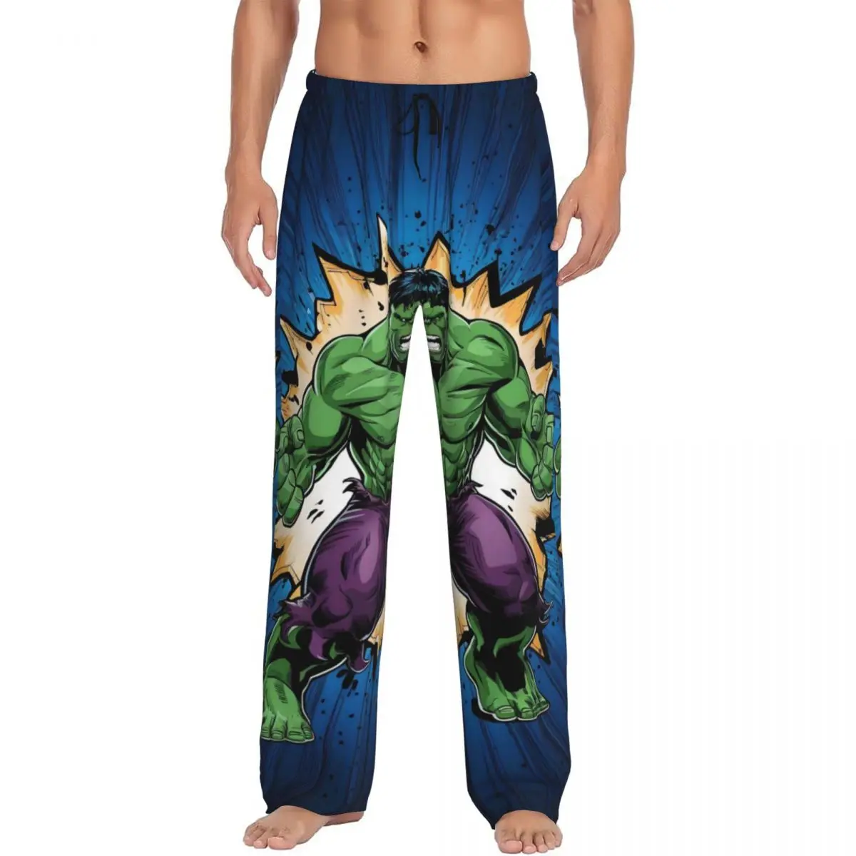 Custom Hulk Pajama Pants Men Green-Skinned Sleepwear Lounge Sleep Bottoms Stretch with Pockets
Custom Hulk Pajama Pants Men Green-Skinned Sleepwear Lounge Sleep Bottoms Stretch with Pockets