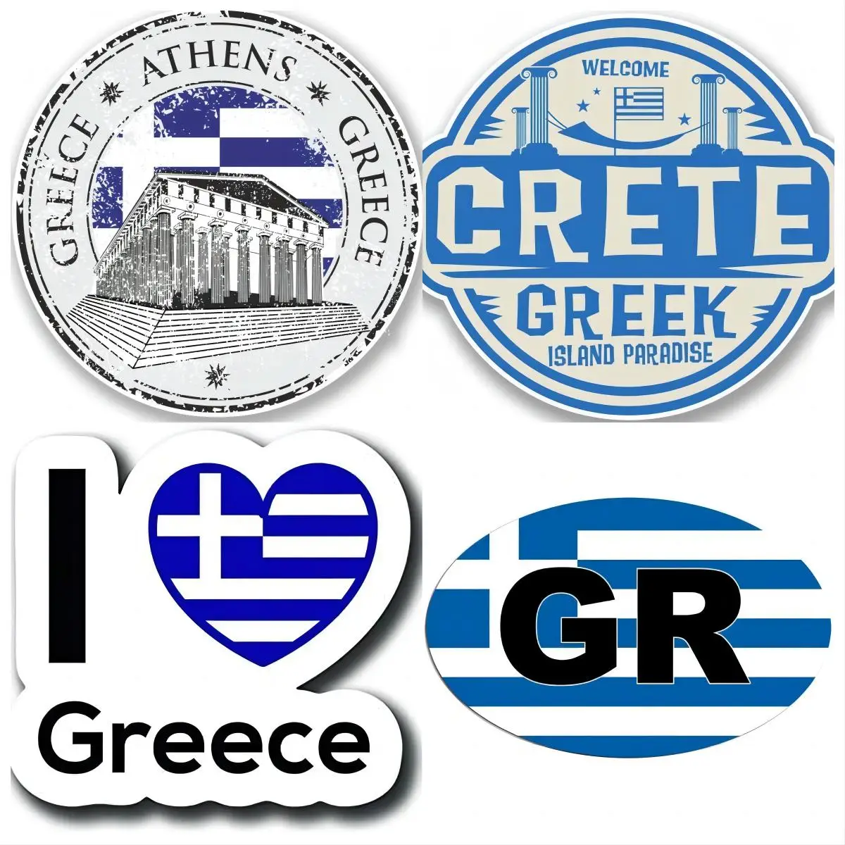 GREECE Oval Bumper Sticker Helmet National European Laptop Car Travel Luggage Label Tag
GREECE Oval Bumper Sticker Helmet National European Laptop Car Travel Luggage Label Tag