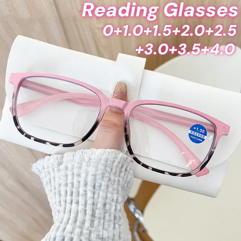 Unisex Blue Light Blocking Reading Glasses Women's Luxury Design Presbyopia Plus Diopters Retro Fashion Far Sight Eyeglasses
Unisex Blue Light Blocking Reading Glasses Women's Luxury Design Presbyopia Plus Diopters Retro Fashion Far Sight Eyeglasses