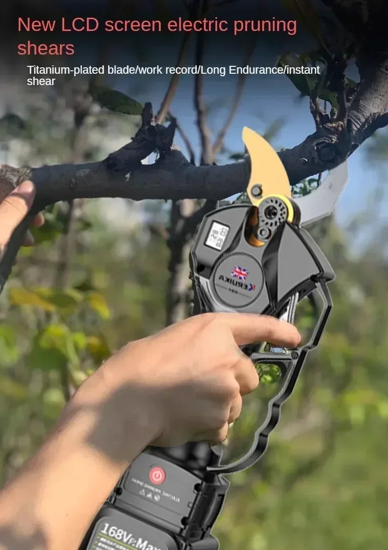 Powerful Electric Scissors for Gardening and Cutting Trees, with Rechargeable Battery and Special Blade A
Powerful Electric Scissors for Gardening and Cutting Trees, with Rechargeable Battery and Special Blade A