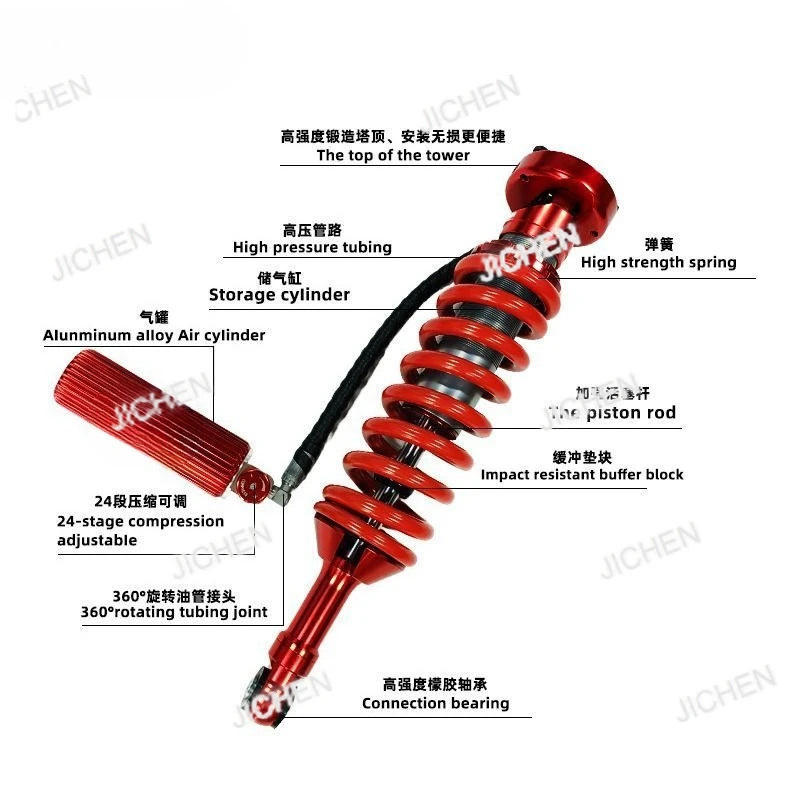 XXH For Off-road Modification Nitrogen Shock Absorber 2 Inch Lift Kit Shock Absorber Nitrogen Upgrade
XXH For Off-road Modification Nitrogen Shock Absorber 2 Inch Lift Kit Shock Absorber Nitrogen Upgrade