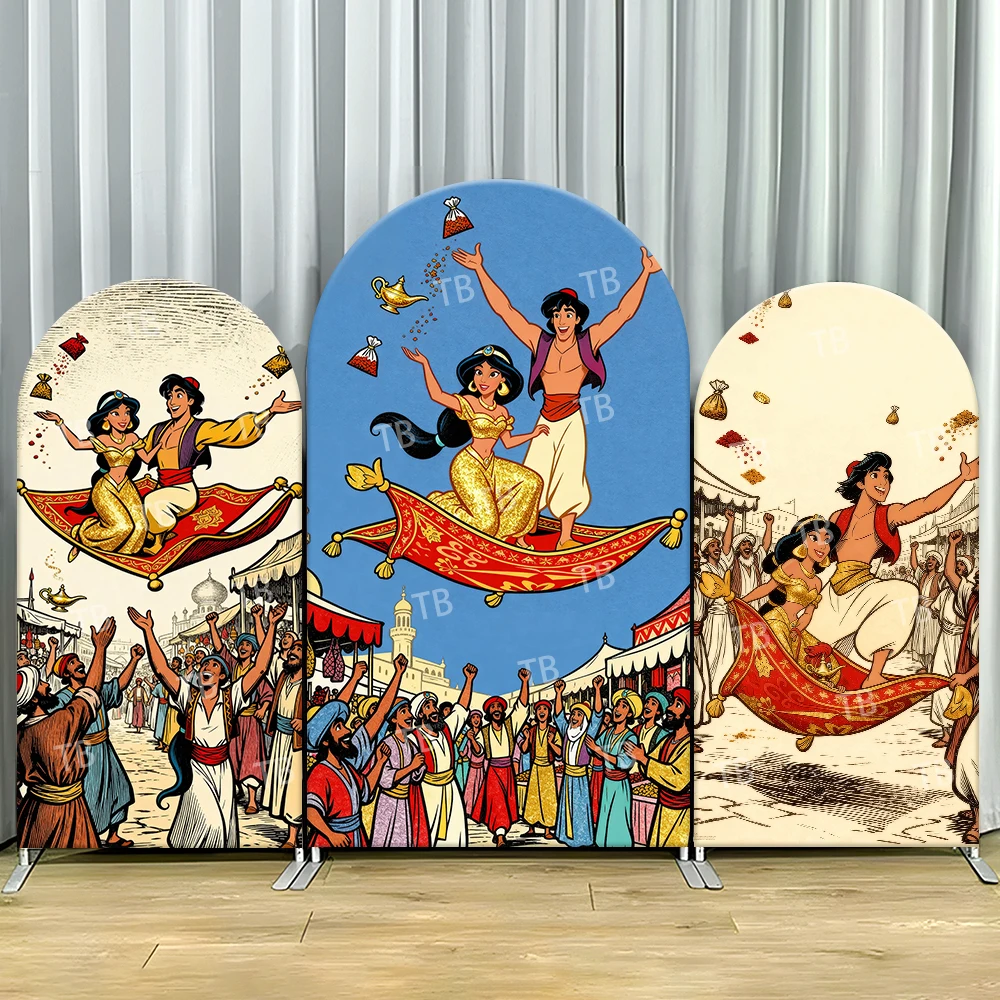 Aladdin Jasmine Magic Celebration Style Arch Backdrop Cover Festive Enchanting Scene For Kids Birthday Baby Shower Photo Booth
Aladdin Jasmine Magic Celebration Style Arch Backdrop Cover Festive Enchanting Scene For Kids Birthday Baby Shower Photo Booth