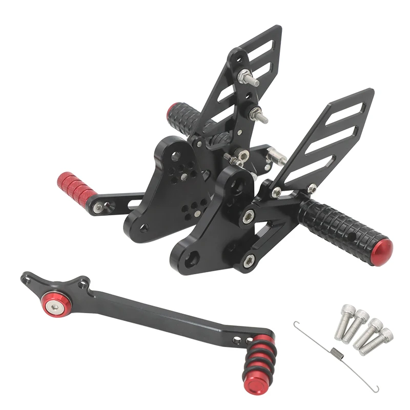 Motorcycle Carbon Fiber Foot Kit CNC Aluminum Alloy Rear Sets Footrest Rear Set for ZONTES 703RR
Motorcycle Carbon Fiber Foot Kit CNC Aluminum Alloy Rear Sets Footrest Rear Set for ZONTES 703RR