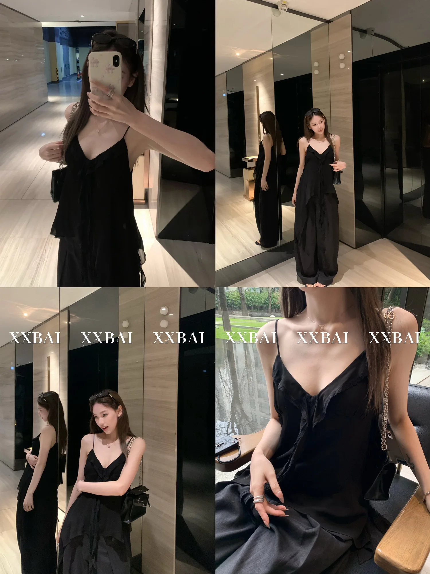Женская асимметричная шифоновая блузка XXBAI Pure Desire Modern Fit с кружевной спинкой и V-образным вырезом, дышащая, укороченная, маленький размер
Женская асимметричная шифоновая блузка XXBAI Pure Desire Modern Fit с кружевной спинкой и V-образным вырезом, дышащая, укороченная, маленький размер