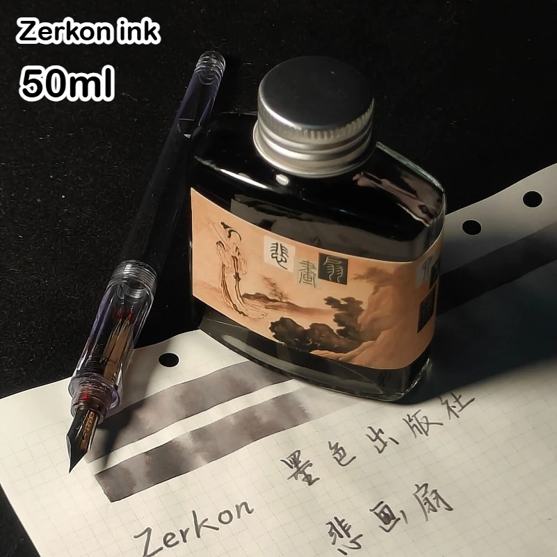 Zerkon Ink 50ml 59 Colors Sheen Fountain Pen Ink Gradient Color Dip Pen Ink for Majohn JINHAO School Supplies Stationery
Zerkon Ink 50ml 59 Colors Sheen Fountain Pen Ink Gradient Color Dip Pen Ink for Majohn JINHAO School Supplies Stationery