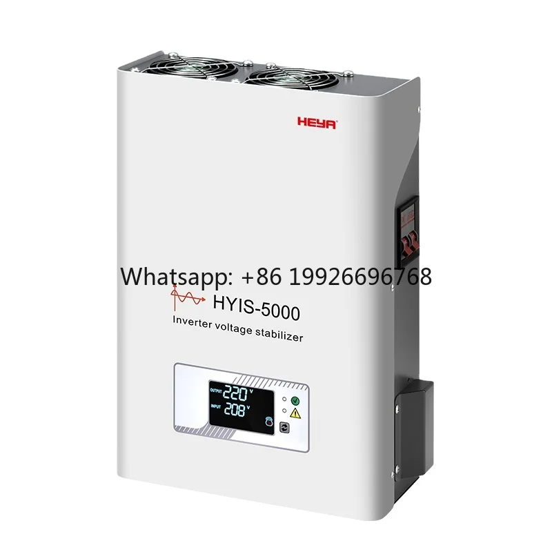 High Precision 5KW AC Inverter Stabilizer Single Phase Fast Response 90-310V Input 220-230V Output 99% Efficiency for Home
High Precision 5KW AC Inverter Stabilizer Single Phase Fast Response 90-310V Input 220-230V Output 99% Efficiency for Home