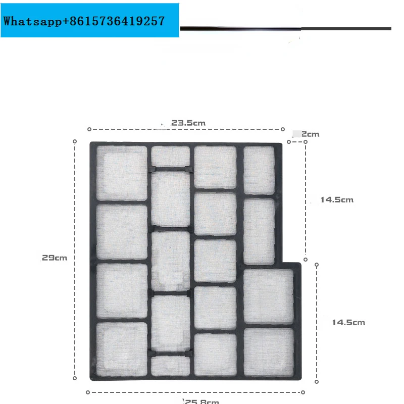 Air Conditioning Filters for Haier internal and external machine dustproof net air conditioner filter replacement
Air Conditioning Filters for Haier internal and external machine dustproof net air conditioner filter replacement