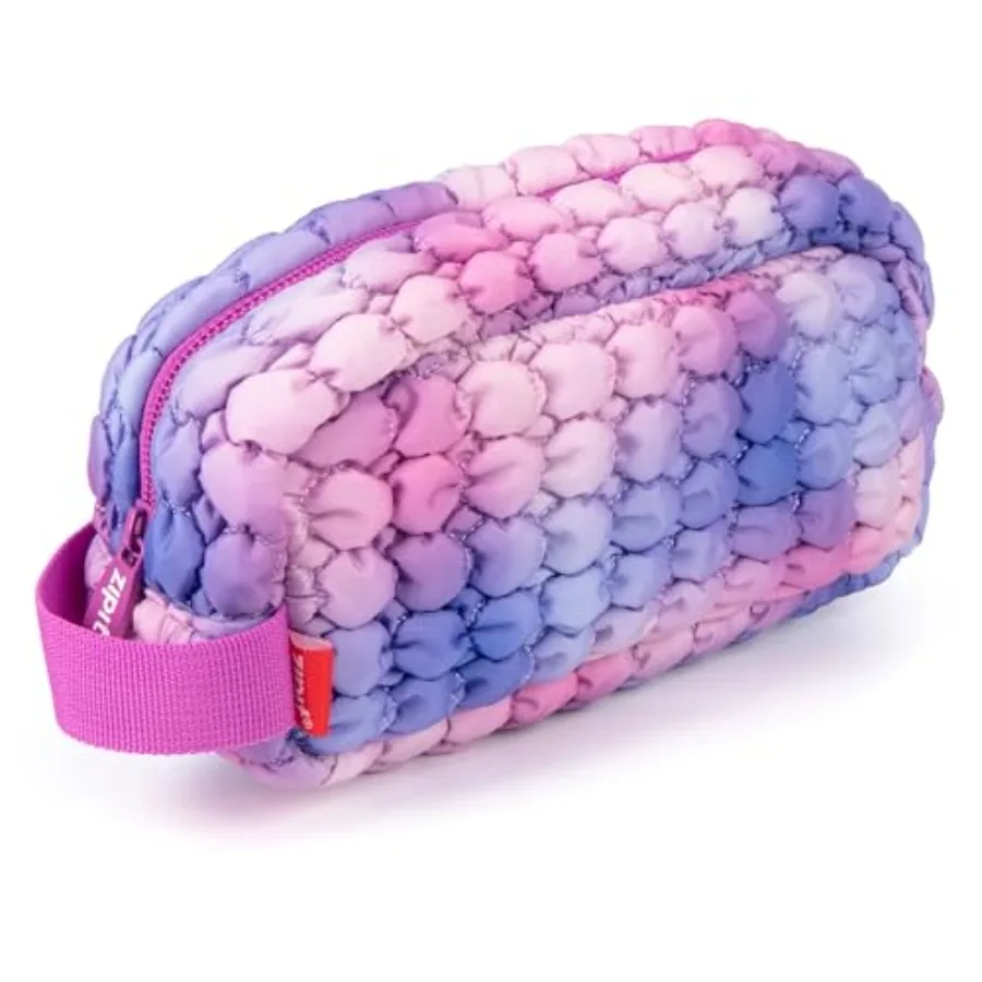 Puffy Pencil Case for Girls, Soft Quilted Pencil Pouch with Zipper, Aesthetic Stationery Organizer for School, Cosmetics and Tr
Puffy Pencil Case for Girls, Soft Quilted Pencil Pouch with Zipper, Aesthetic Stationery Organizer for School, Cosmetics and Tr
