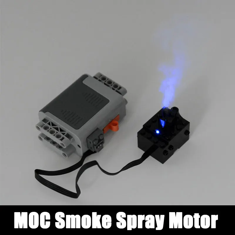 Дымовая машина MOC (дымогенератор) для моделей поездов, техническая система распыления, детали для сборки, развивающие строительные блоки DIY для детей
Дымовая машина MOC (дымогенератор) для моделей поездов, техническая система распыления, детали для сборки, развивающие строительные блоки DIY для детей