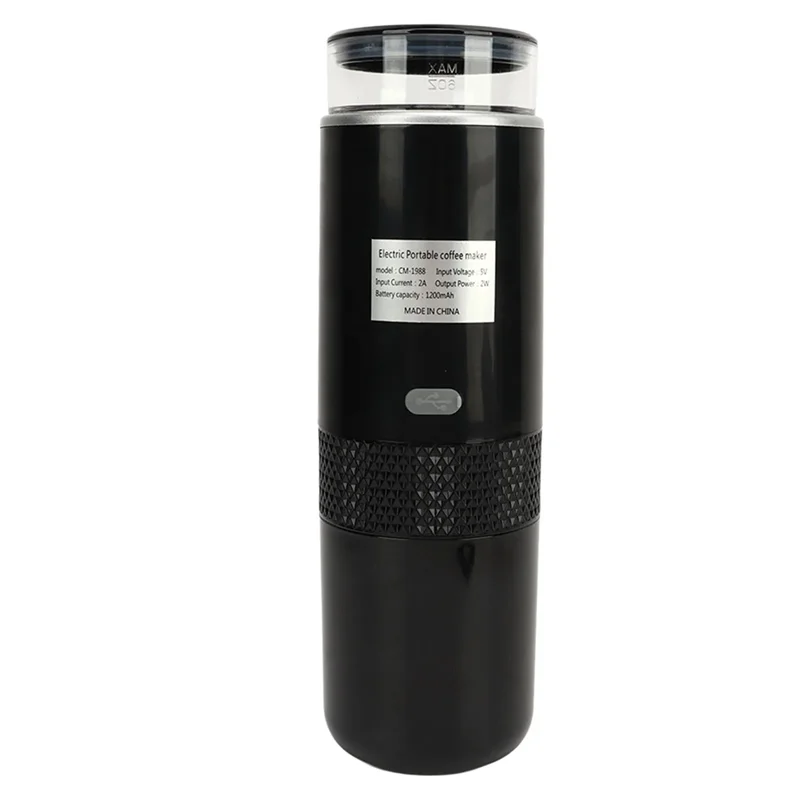 A74E-Coffeemaker Type C Rechargeable Portable Coffee Maker 2 In 1 Design 1200Mah Battery One Button For Hiking
A74E-Coffeemaker Type C Rechargeable Portable Coffee Maker 2 In 1 Design 1200Mah Battery One Button For Hiking