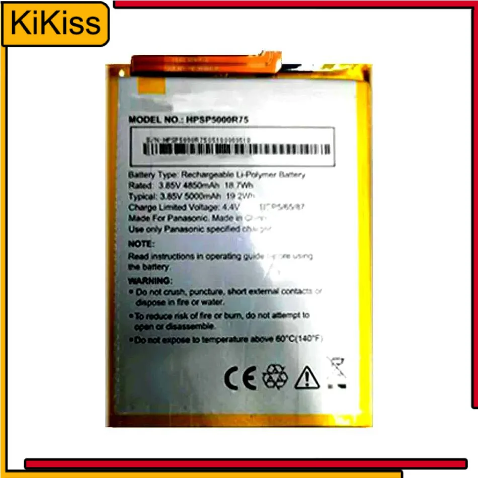 For Panasonic Eluga Ray 710 HPSP5000R75 5000mAh Fast Charging Mobile Phone Battery
For Panasonic Eluga Ray 710 HPSP5000R75 5000mAh Fast Charging Mobile Phone Battery