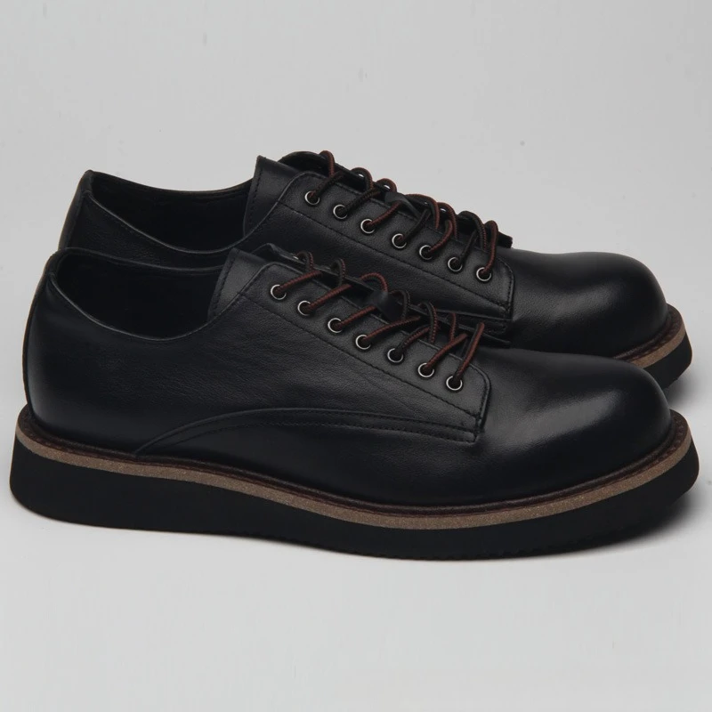 Men Derby Shoes Genuine Leather Thick Soled British Style Business Casual Men Workwear Shoes
Men Derby Shoes Genuine Leather Thick Soled British Style Business Casual Men Workwear Shoes